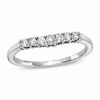 Ladies' CT. T.W. Diamond Contour Wedding Band in 14K Gold