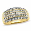 Thumbnail Image 0 of 0.50 CT. T.W. Diamond Five Row Anniversary Band in 10K Gold