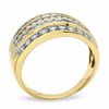 Thumbnail Image 1 of 0.50 CT. T.W. Diamond Five Row Anniversary Band in 10K Gold