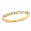 Thumbnail Image 1 of Ladies' 0.25 CT. T.W. Diamond Band in 14K Gold