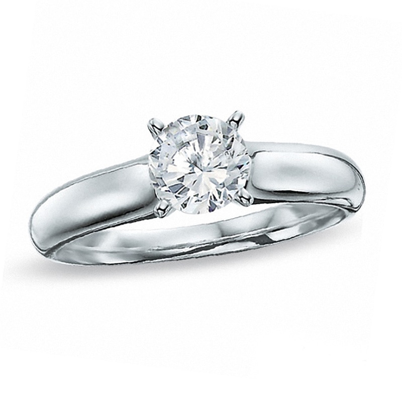 CT. Canadian Certified Diamond Solitaire Engagement Ring in 14K Gold (I/I1)|Peoples Jewellers