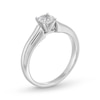 Thumbnail Image 2 of 0.50 CT. Canadian Certified Diamond Solitaire Engagement Ring in 14K White Gold (I/I1)