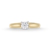 Thumbnail Image 4 of 0.50 CT. Canadian Certified Diamond Solitaire Engagement Ring in 14K Gold (I/I1)