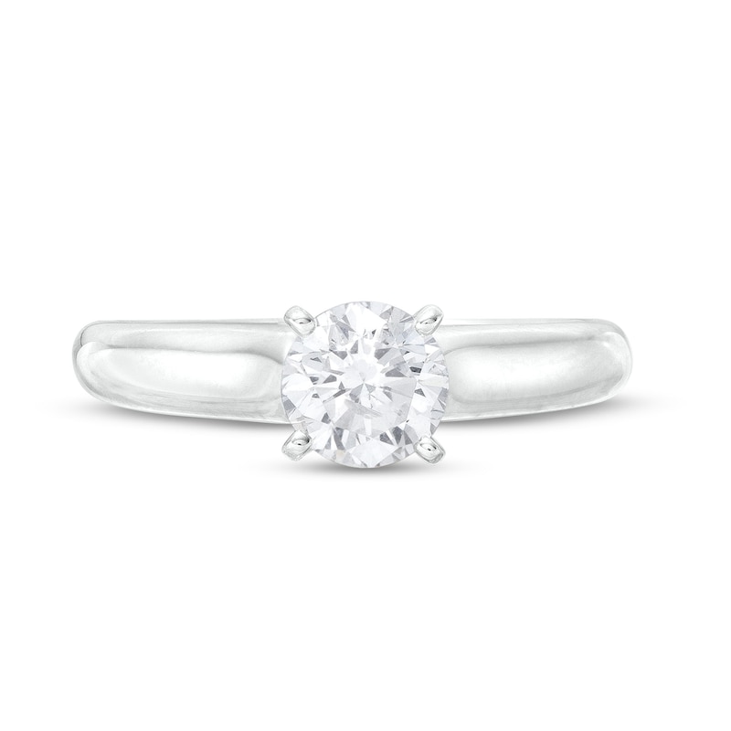 1.00 CT. Certified Canadian Diamond Solitaire Engagement Ring in 14K White Gold (I/I1)