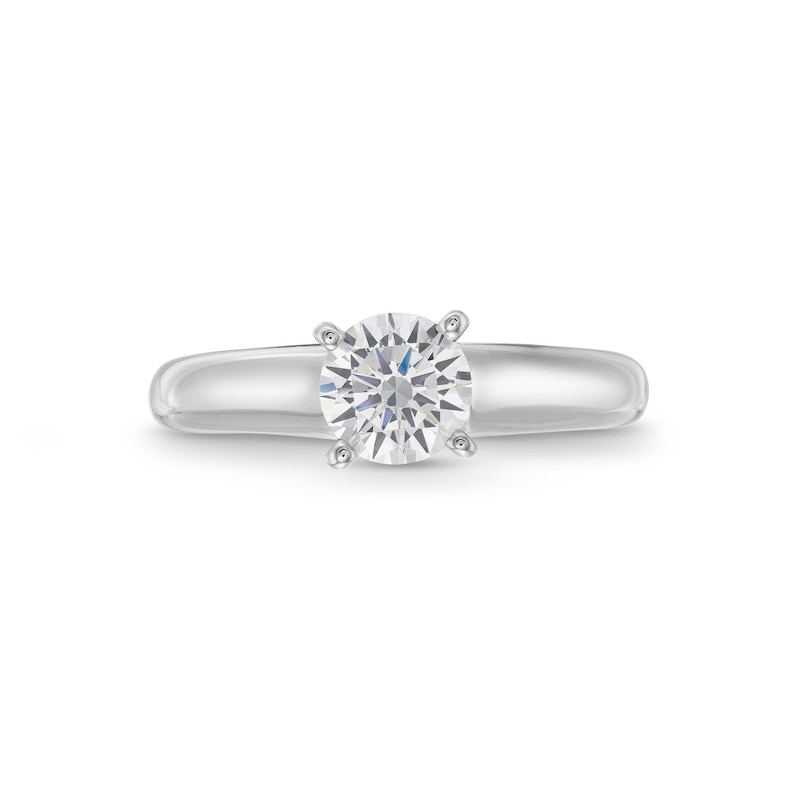 1.00 CT. Canadian Certified Diamond Solitaire Engagement Ring in 14K White Gold (I/I1)