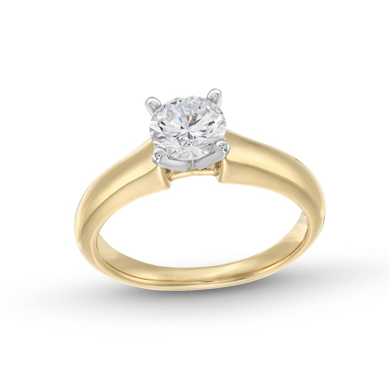 1.00 CT. Canadian Certified Diamond Solitaire Engagement Ring in 14K Gold (I/I1)