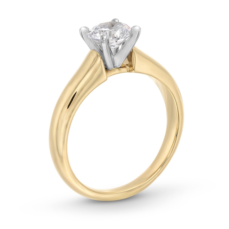 1.00 CT. Canadian Certified Diamond Solitaire Engagement Ring in 14K Gold (I/I1)