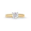 Thumbnail Image 4 of 1.00 CT. Canadian Certified Diamond Solitaire Engagement Ring in 14K Gold (I/I1)