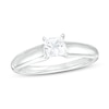 Thumbnail Image 0 of 1.00 CT. Canadian Certified Princess-Cut Diamond Solitaire Engagement Ring in 14K White Gold (I/I1)
