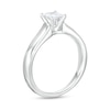 Thumbnail Image 2 of 1.00 CT. Canadian Certified Princess-Cut Diamond Solitaire Engagement Ring in 14K White Gold (I/I1)