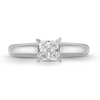 Thumbnail Image 3 of 1.00 CT. Canadian Certified Princess-Cut Diamond Solitaire Engagement Ring in 14K White Gold (I/I1)