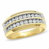 Thumbnail Image 1 of 1.00 CT. T.W. Diamond Double Row Band in 14K Gold