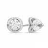 Thumbnail Image 0 of 0.20 CT. T.W. Canadian Certified Diamond Tension-Set Earrings in 14K White Gold (I/I2)