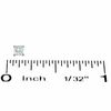 Thumbnail Image 2 of 0.20 CT. T.W. Canadian Certified Princess-Cut Diamond Solitaire Stud Earrings in 14K White Gold (I/I2)