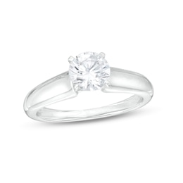 1.20 CT. Certified Canadian Diamond Solitaire Engagement Ring in 14K White Gold (I/1)