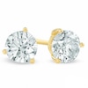 Thumbnail Image 0 of 0.30 CT. T.W. Canadian Certified Diamond Solitaire Stud Earrings in 14K Gold (I/I2)