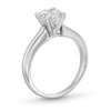 Thumbnail Image 3 of 1.50 CT. Canadian Certified Diamond Solitaire Engagement Ring in 14K White Gold (I/I1)