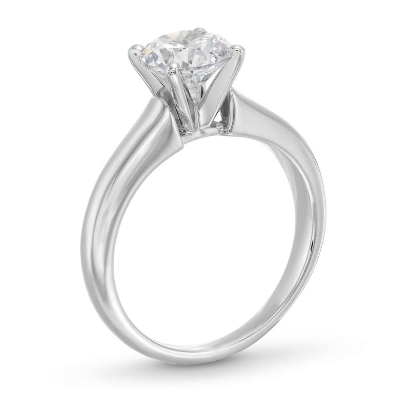 1.50 CT. Canadian Certified Diamond Solitaire Engagement Ring in 14K White Gold (I/I1)