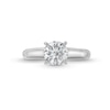 Thumbnail Image 4 of 1.50 CT. Canadian Certified Diamond Solitaire Engagement Ring in 14K White Gold (I/I1)