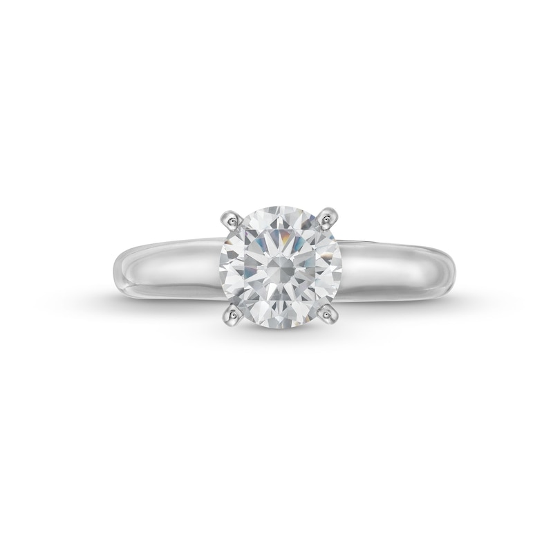 1.50 CT. Canadian Certified Diamond Solitaire Engagement Ring in 14K White Gold (I/I1)