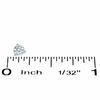 Thumbnail Image 2 of 0.20 CT. T.W. Canadian Certified Diamond Solitaire Stud Earrings in 14K White Gold (I/I2)