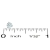 Thumbnail Image 2 of 0.10 CT. T.W. Canadian Certified Diamond Solitaire Stud Earrings in 14K White Gold (I/I2)