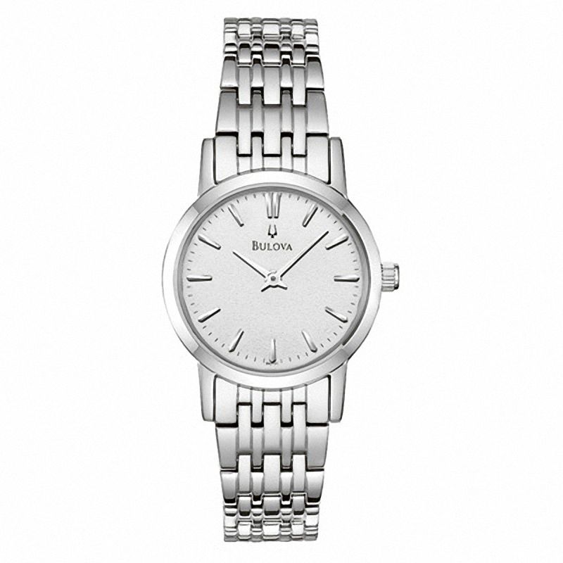 Main Image 1 of Ladies' Bulova Watch with Silver-Tone Dial (Model: 96L131)