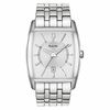 Thumbnail Image 1 of Men's Bulova Watch with Tonneau Silver-Tone Dial (Model: 96B121)