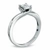 Thumbnail Image 1 of 0.20 CT. T.W. Princess-Cut Diamond Promise Ring in 10K White Gold