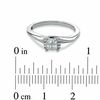 0.20 CT. T.W. Princess-Cut Diamond Promise Ring in 10K White Gold