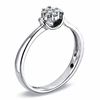 0.20 CT. T.W. Diamond Split Shank Promise Ring in 10K Two-Tone Gold