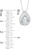 0.20 CT. Certified Canadian Diamond Solitaire Bezel Oval Pendant in 14K Gold (I/I2