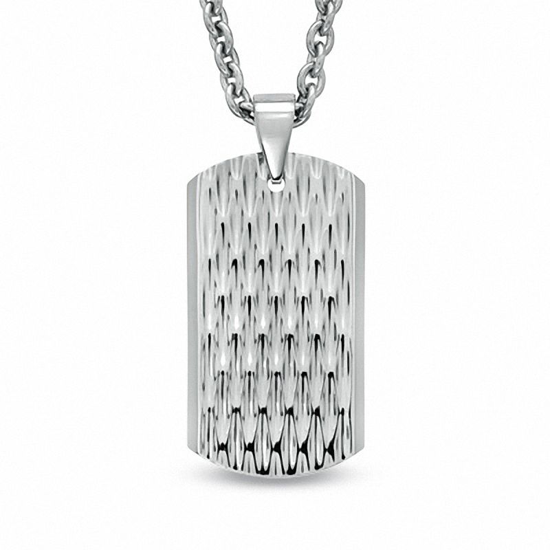 Stainless steel dog online tags for men