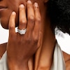 Thumbnail Image 2 of 1.50 CT. T.W. Quad Princess-Cut Diamond Framed Bridal Set in 14K White Gold