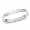 Thumbnail Image 0 of Ladies' 2.0mm Plain Wedding Band in 10K White Gold - Size 6