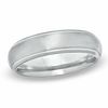 Thumbnail Image 1 of 6.0mm Wedding Band in Titanium - Size 10