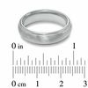 Thumbnail Image 3 of 6.0mm Wedding Band in Titanium - Size 10