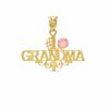 Thumbnail Image 0 of 10K Two-Tone Gold #1 Grandma Charm