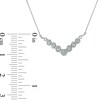 Thumbnail Image 2 of Men's 150 Gauge Curb Chain Necklace in 10K White Gold - 22"