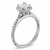 Thumbnail Image 2 of 0.70 CT. T.W. Princess-Cut Diamond Framed Engagement Ring in 14K White Gold