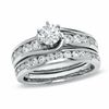 Thumbnail Image 1 of 1.50 CT. T.W. Diamond Bridal Set in 14K White Gold