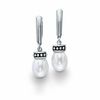 Honora Pallini 7.5-8.5mm Oval Freshwater Cultured Pearl Drop Earrings in Sterling Silver