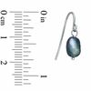 Thumbnail Image 2 of Honora 7.0-8.0mm Multi-Colour Baroque Cultured Freshwater Pearl Set in Sterling Silver
