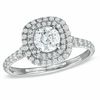 Thumbnail Image 1 of 0.95 CT. T.W. Diamond Engagement Ring in 14K White Gold