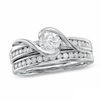 Thumbnail Image 0 of 1.00 CT. T.W. Canadian Certified Diamond Bridal Set in 14K White Gold