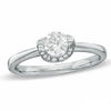 0.50 CT. T.W. Certified Canadian Diamond Engagement Ring in 14K White Gold I/I1