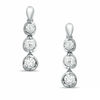 Thumbnail Image 1 of 1.00 CT. T.W. Canadian Certified Diamond Dangle Earrings in 14K White Gold
