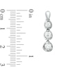 Thumbnail Image 1 of 1.00 CT. T.W. Canadian Certified Diamond Dangle Earrings in 14K White Gold