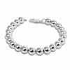 Thumbnail Image 2 of 8.0mm Bead Bracelet in Sterling Silver - 7.5"