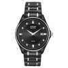 Thumbnail Image 1 of Men's Citizen Eco-Drive® Diamond Accent Two-Tone Watch with Black Dial (Model: AU1054-54G)